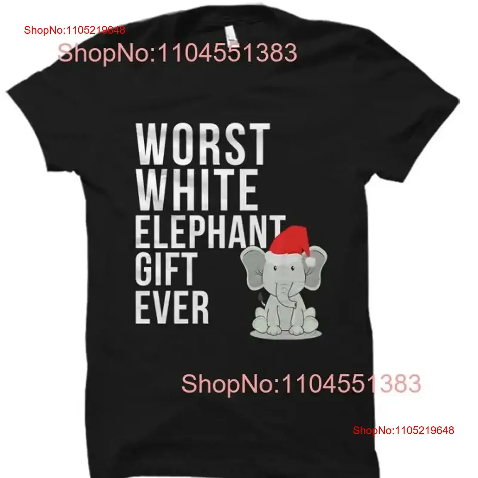 New T Shirt White ElephanT Christmas vintage Washed fashion Comfortable graphic Breathable Versatile Stylish Stretched Slightly
New T Shirt White ElephanT Christmas vintage Washed fashion Comfortable graphic Breathable Versatile Stylish Stretched Slightly