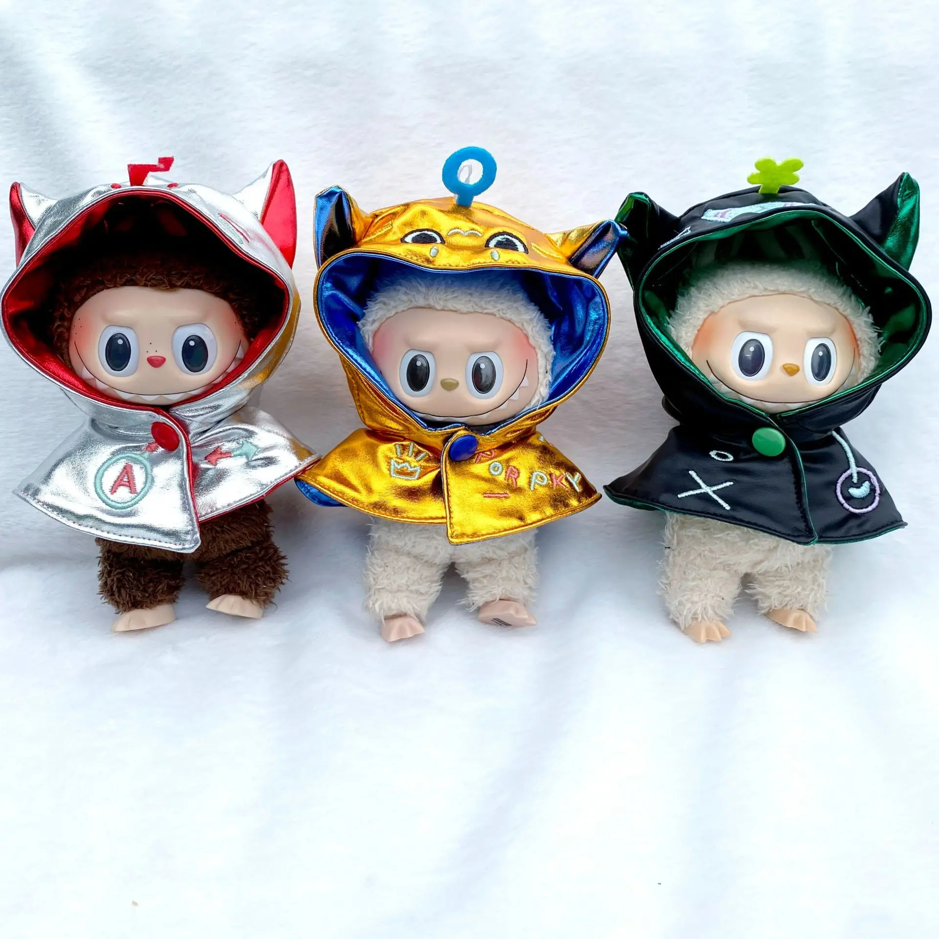 Labubu Doll Clothing Halloween Funny Devil Monster Cloak Set DIY Accessories 15-17cm Clothes Toy Gift For Girl Kid Friend
Labubu Doll Clothing Halloween Funny Devil Monster Cloak Set DIY Accessories 15-17cm Clothes Toy Gift For Girl Kid Friend