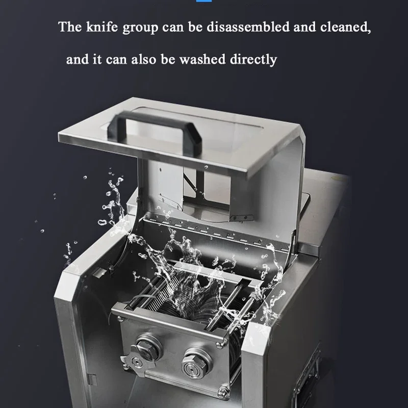 High Efficiency Meat Slicer Kitchen Equipment Chicken Fresh Meat Meat Cutter Slicer Vegetable Cuttre Machine
High Efficiency Meat Slicer Kitchen Equipment Chicken Fresh Meat Meat Cutter Slicer Vegetable Cuttre Machine