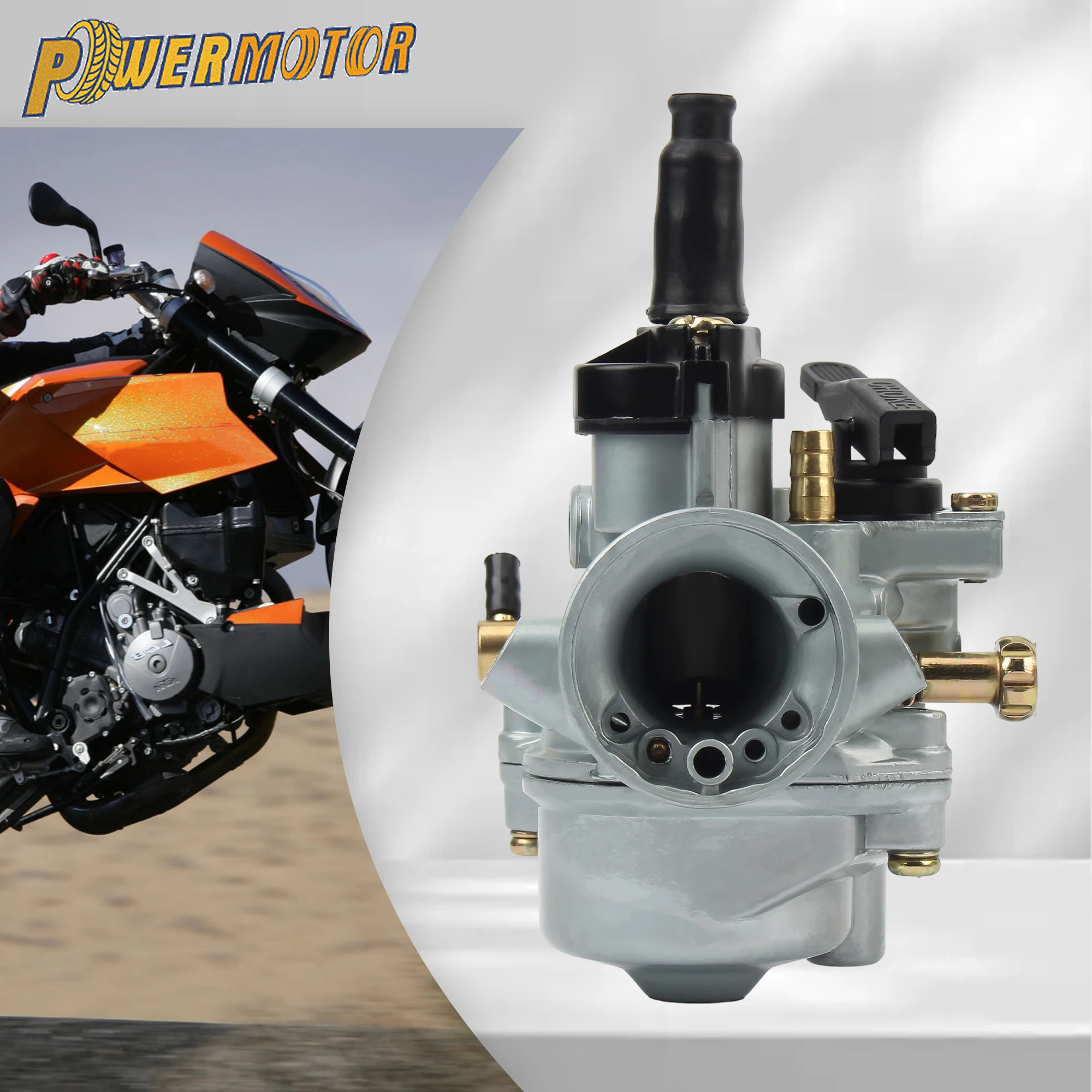 17.5mm PHVA ED Motorcycle Carburetor For Dellorto Tomos A55 50cc 80cc Puch PHBG Carb Mofas Moped Scooter Dirt Pit Bike Motocross
17.5mm PHVA ED Motorcycle Carburetor For Dellorto Tomos A55 50cc 80cc Puch PHBG Carb Mofas Moped Scooter Dirt Pit Bike Motocross