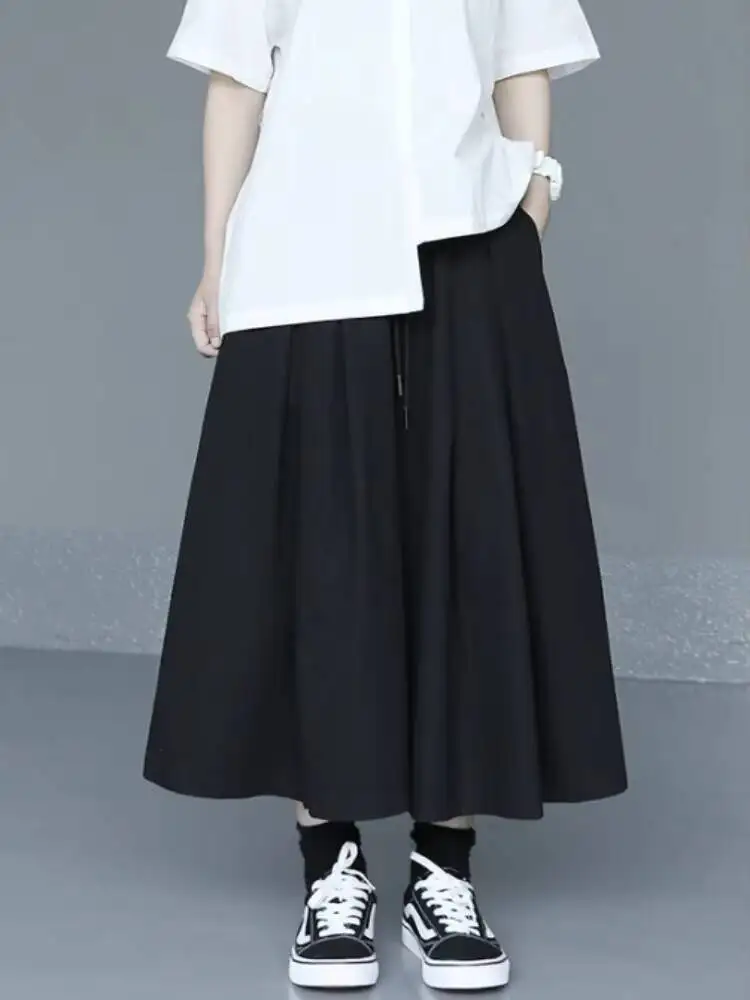 Ladies' Skirt Summer New Classic Simple Japanese Fashion Trend Leisure Loose Large Size Eight Skirts
Ladies' Skirt Summer New Classic Simple Japanese Fashion Trend Leisure Loose Large Size Eight Skirts