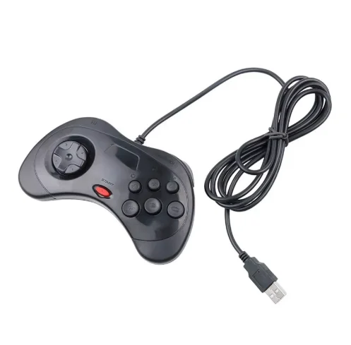 For Sega Saturn Controller Wired For Saturn System Game Controller With USB Classic Gamepad
For Sega Saturn Controller Wired For Saturn System Game Controller With USB Classic Gamepad