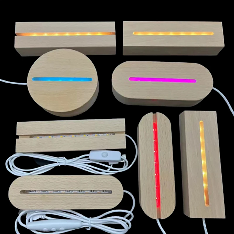10pcs 1.5m USB Cable Acrylic Led Wood Stand Holder Warm White RGB Colorful Lights for Adult Kids Bedside Table Lamp DIY Base Led
10pcs 1.5m USB Cable Acrylic Led Wood Stand Holder Warm White RGB Colorful Lights for Adult Kids Bedside Table Lamp DIY Base Led