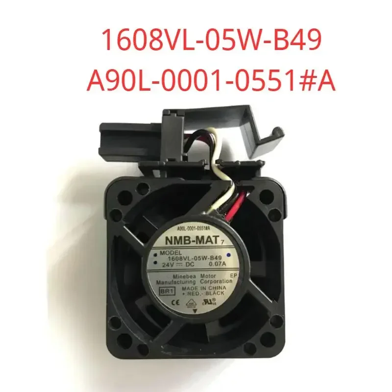 1608VL-05W-B49 Brand new Fanuc Fan with a complete set of brackets, 24v 0.07A,40*40mm
1608VL-05W-B49 Brand new Fanuc Fan with a complete set of brackets, 24v 0.07A,40*40mm