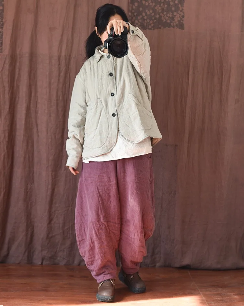 Thiened Linen Wide Leg Cotton Pants Retro Sle Men Women Long Trousers Casual Loose Fit Zen Meditation Summer Autumn
Thiened Linen Wide Leg Cotton Pants Retro Sle Men Women Long Trousers Casual Loose Fit Zen Meditation Summer Autumn