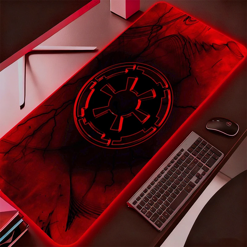 Коврик для мыши RGB Star Wars, большой XXL, с подсветкой, для ПК, клавиатуры, LED-подсветка, настольный коврик, игровые аксессуары, прочный коврик для мыши
Коврик для мыши RGB Star Wars, большой XXL, с подсветкой, для ПК, клавиатуры, LED-подсветка, настольный коврик, игровые аксессуары, прочный коврик для мыши