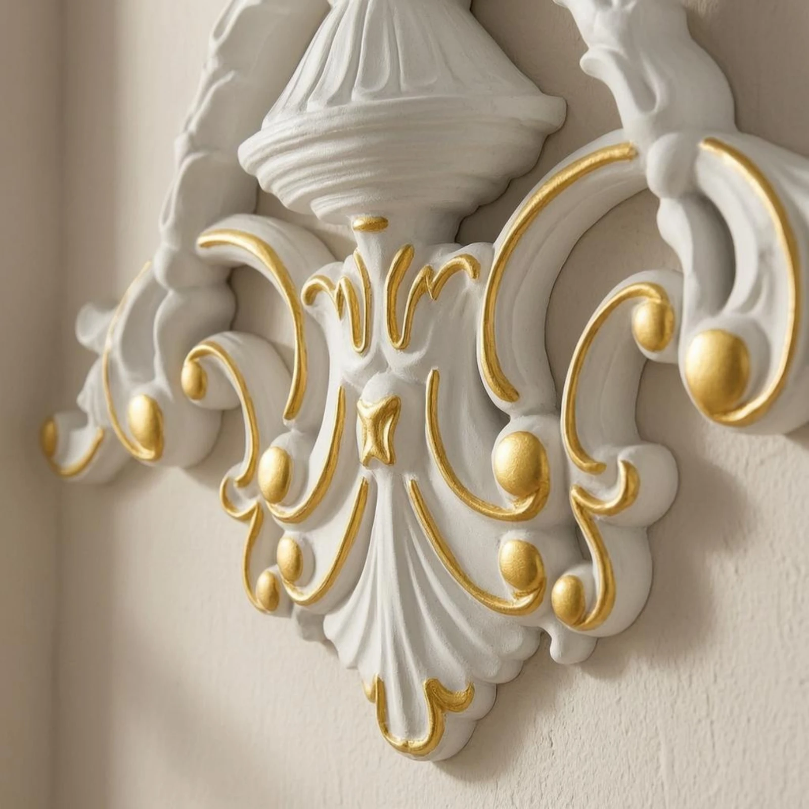 Openwork Floral Scroll Raised Finial Carved Corner Ornament Home Decor Hollow Back
Openwork Floral Scroll Raised Finial Carved Corner Ornament Home Decor Hollow Back