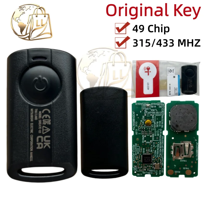 Original For Yamaha NMAX V2 AEROX S V1 V2 XMAX SNIPER NVX155 XMAX30 125 SKEA71-03 433 MHZ 49 Chip 1Button Motorcycle Remote Key
Original For Yamaha NMAX V2 AEROX S V1 V2 XMAX SNIPER NVX155 XMAX30 125 SKEA71-03 433 MHZ 49 Chip 1Button Motorcycle Remote Key