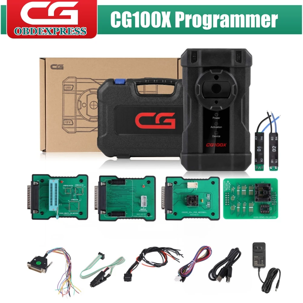 CGDI New Generation CG100X Programmer for Airbag Reset/Cluster Calibration and Chip Reading Support MQB
CGDI New Generation CG100X Programmer for Airbag Reset/Cluster Calibration and Chip Reading Support MQB