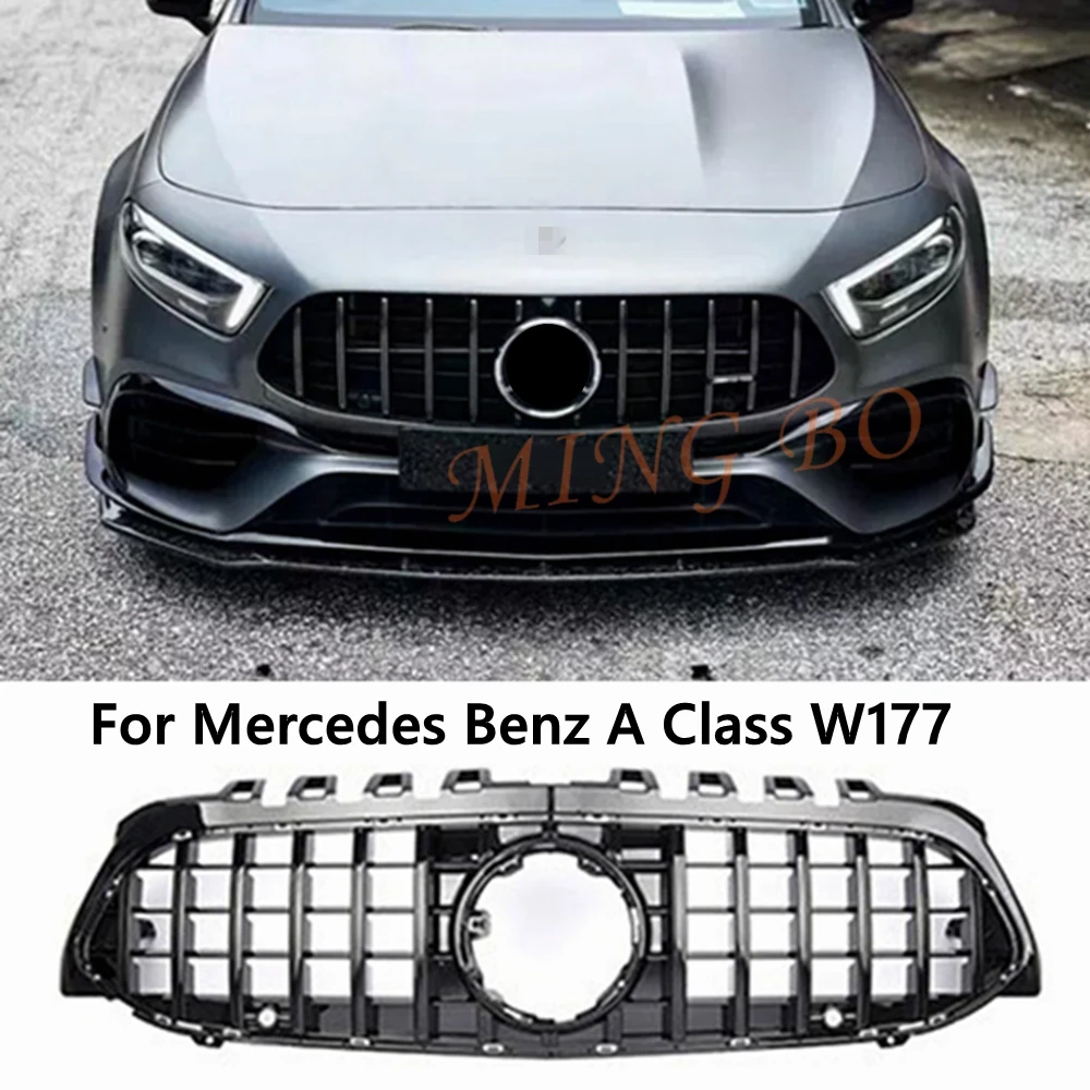 Front Grille suitable FOR NEW A class W177 GT GTR Grille Diamond Grille A180 A200 A260 A45 2019+
Front Grille suitable FOR NEW A class W177 GT GTR Grille Diamond Grille A180 A200 A260 A45 2019+