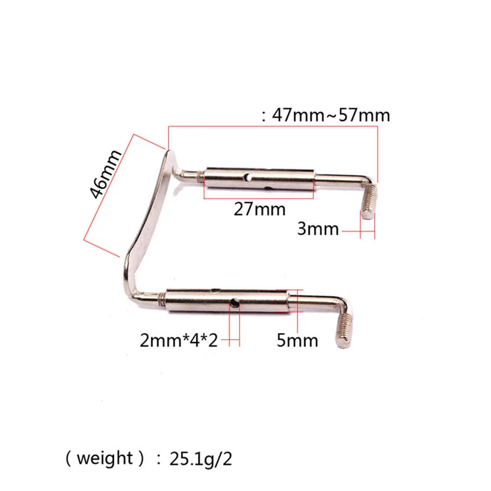 2pcs Plated Chinrest Clamp Screw Durable Replacement For 4/4 Violin Chinrest Screws Violin Chin Rest Screw Musical Instrument
2pcs Plated Chinrest Clamp Screw Durable Replacement For 4/4 Violin Chinrest Screws Violin Chin Rest Screw Musical Instrument