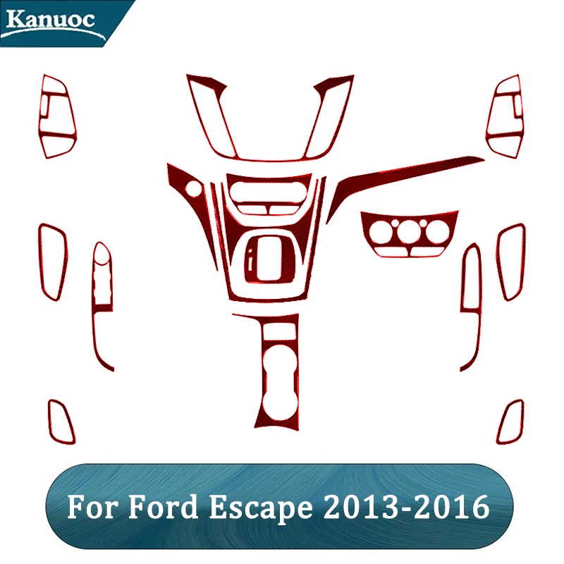 Red Carbon Fiber Trim Stickers For Ford Escape 2013 2014 2015 2016 Car Interior Decorative Accessories Window Lift
Red Carbon Fiber Trim Stickers For Ford Escape 2013 2014 2015 2016 Car Interior Decorative Accessories Window Lift