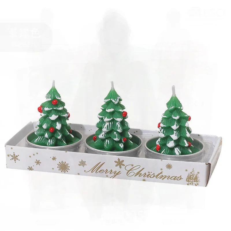 Mini Christmas Candles Gift Box Set - 3pcs Santa Claus Snowman Snow House Christmas Tree & Golden Pinecone Decorative Candles
Mini Christmas Candles Gift Box Set - 3pcs Santa Claus Snowman Snow House Christmas Tree & Golden Pinecone Decorative Candles