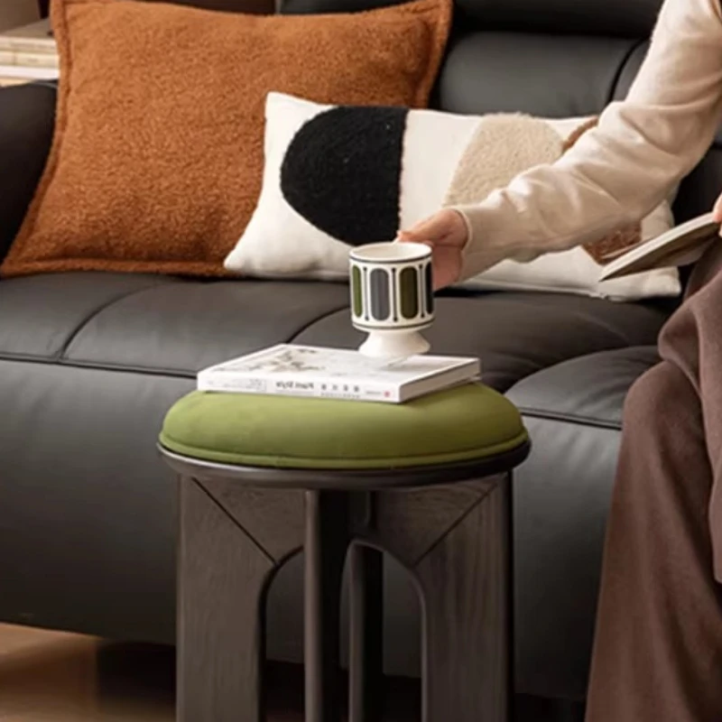 Solid Wood Round Stool French Style Upholstered Ottoman Vintage Dining Chair for Kitchen Accent Seat Living Room Footrest
Solid Wood Round Stool French Style Upholstered Ottoman Vintage Dining Chair for Kitchen Accent Seat Living Room Footrest