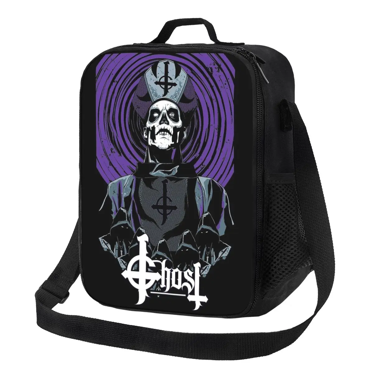 Ghost Heavy Metal Band Insulated Lunch Bag for Women Bento Storage Food Boxes Portable Container Cooler Thermal Lunch Box Tote
Ghost Heavy Metal Band Insulated Lunch Bag for Women Bento Storage Food Boxes Portable Container Cooler Thermal Lunch Box Tote
