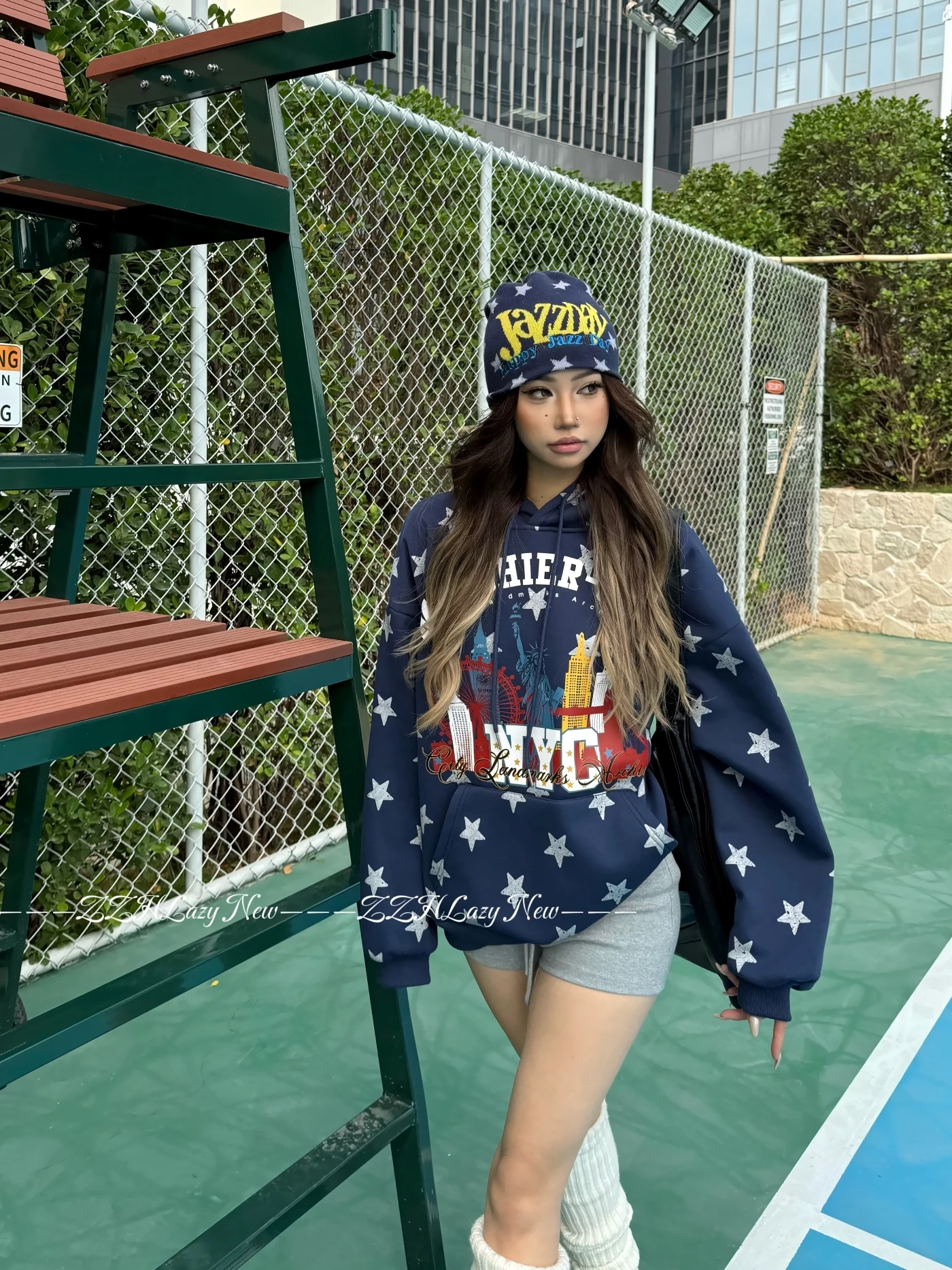 Lazy Chen Chen American Retro Letter Star Print Fce Hoodie Couple Clothes Women Loose Fit Hoodie Autumn Winter Cotton Poly...
Lazy Chen Chen American Retro Letter Star Print Fce Hoodie Couple Clothes Women Loose Fit Hoodie Autumn Winter Cotton Poly...