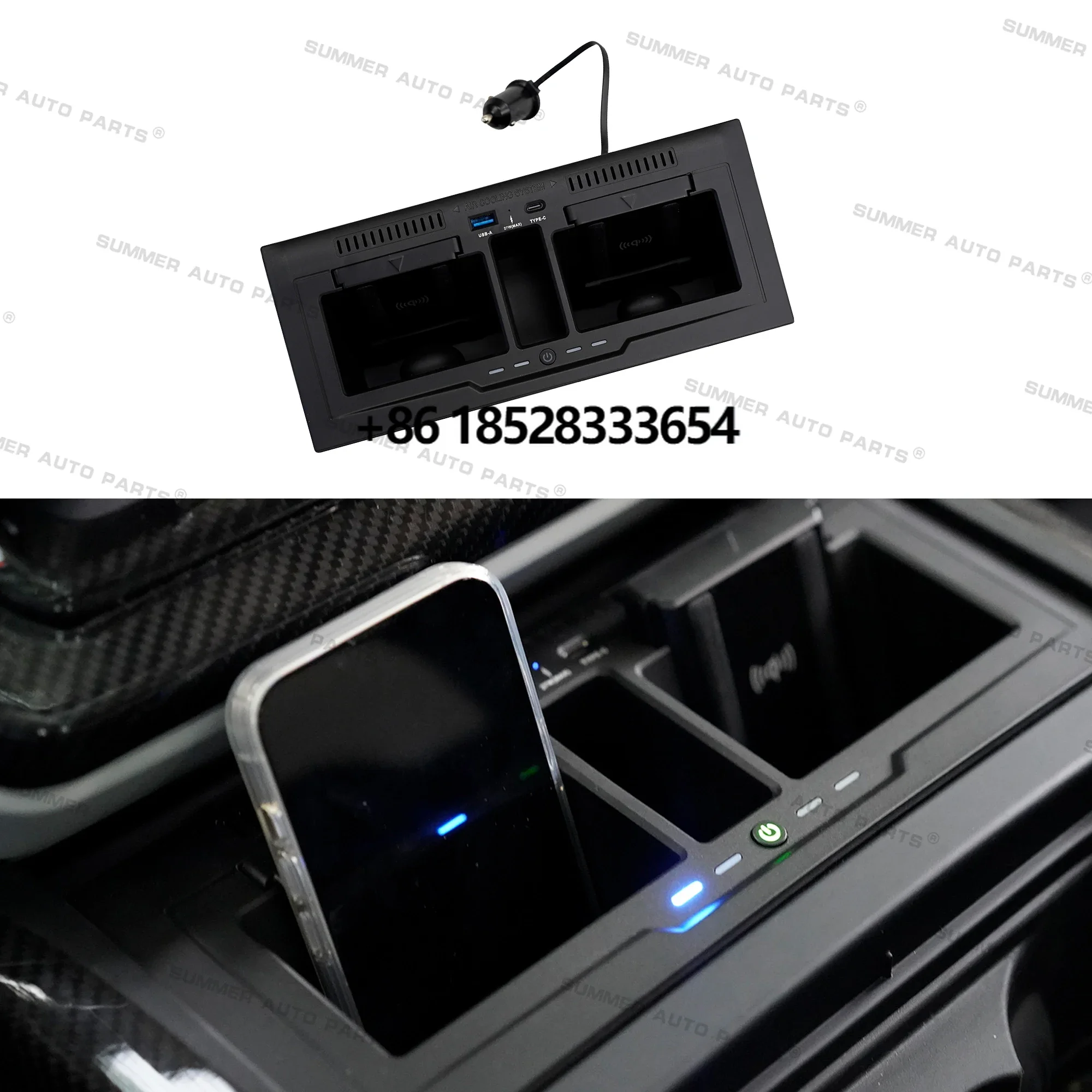 Summer Auto Parts Car Fast Charger Wireless Phone Holder Charger For Land Rover Defender Interior Accessories
Summer Auto Parts Car Fast Charger Wireless Phone Holder Charger For Land Rover Defender Interior Accessories