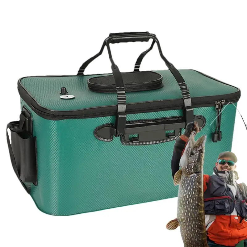 Fish Bucket Multi-Functional Live Fish Bait Bucket Leak-Proof Large Outdoor Gear Portable Carrier With Strap Storage Bag For
Fish Bucket Multi-Functional Live Fish Bait Bucket Leak-Proof Large Outdoor Gear Portable Carrier With Strap Storage Bag For