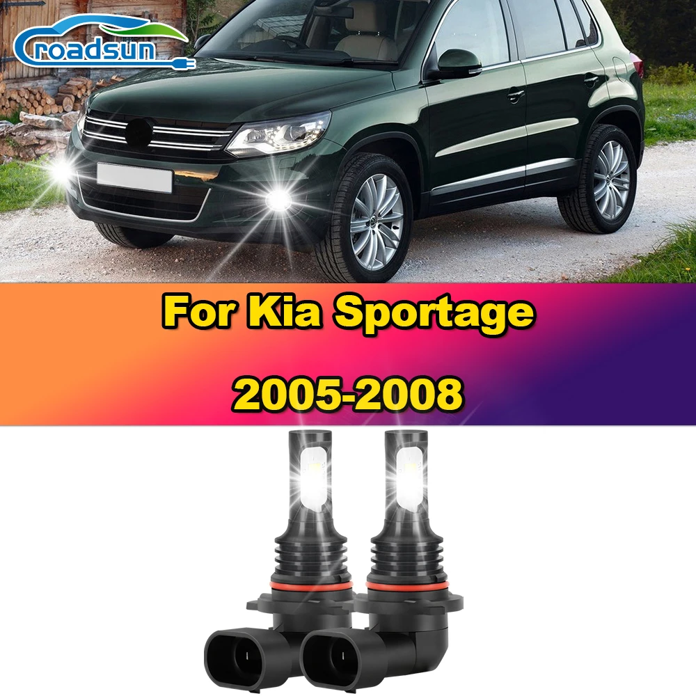 2Pcs 100W 9006 HB4 LED Lamps Bulbs 12000LM Super Bright Car Fog Lights 12V 6000K White For Kia Sportage 2005 2006 2007 2008
2Pcs 100W 9006 HB4 LED Lamps Bulbs 12000LM Super Bright Car Fog Lights 12V 6000K White For Kia Sportage 2005 2006 2007 2008