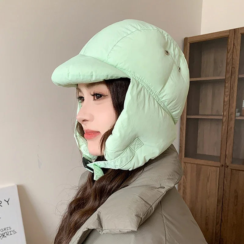 Winter Versatile Hat Women's Windproof Ear Protection Pullover Hat Outdoor Cycling Skiing Down Warm Lei Feng Hat
Winter Versatile Hat Women's Windproof Ear Protection Pullover Hat Outdoor Cycling Skiing Down Warm Lei Feng Hat
