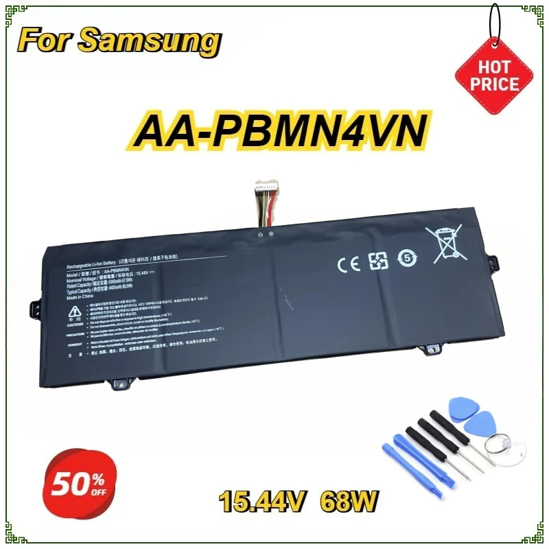 New AA-PBMN4VN Laptop Battery for Samsung Galaxy Book Pro 360 15 NP950XDB NP950XDB-KB1US NP950XDB-KA1US NP950QDB Series 4 Cells
New AA-PBMN4VN Laptop Battery for Samsung Galaxy Book Pro 360 15 NP950XDB NP950XDB-KB1US NP950XDB-KA1US NP950QDB Series 4 Cells