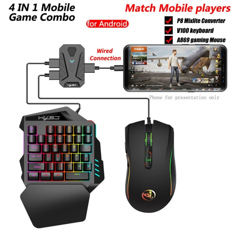 A3PD игровой адаптер для мобильного телефона, клавиатура и мышь для Pubg, мобильный геймпад, игровая клавиатура, адаптер-конвертер для мыши
A3PD игровой адаптер для мобильного телефона, клавиатура и мышь для Pubg, мобильный геймпад, игровая клавиатура, адаптер-конвертер для мыши