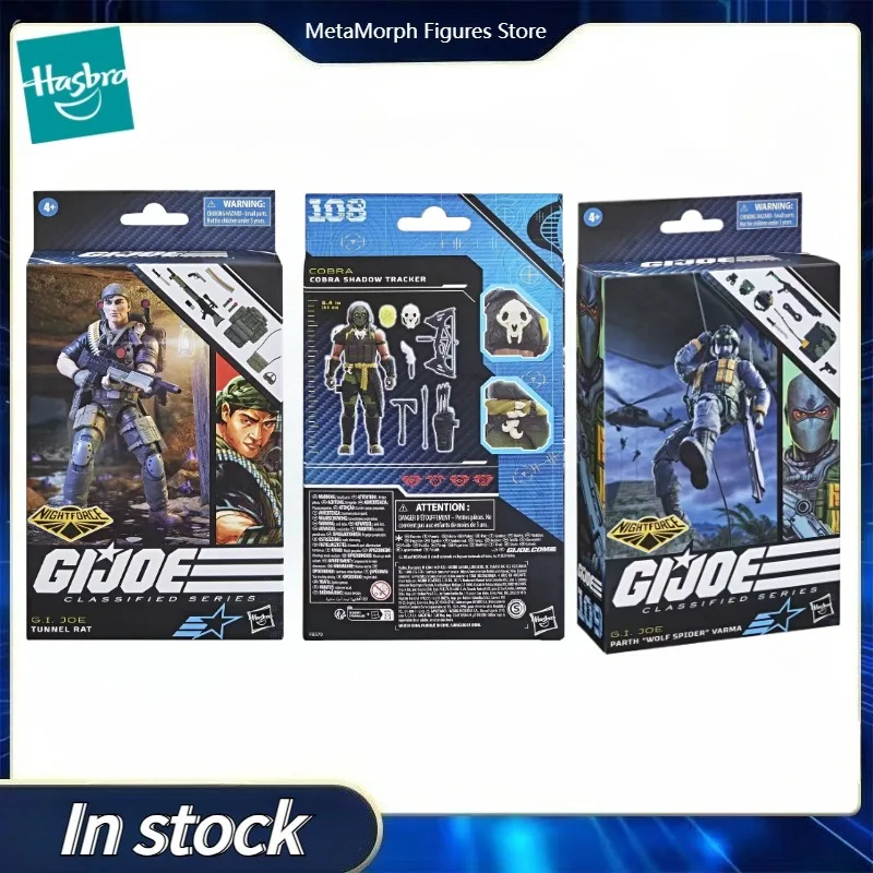 Оригинальный Хасбро Г.И. Joe Classified Series 107, туннельный крыс 108, COBRA SHADOW TRACKE 109, волк-паук, экшн-фигурка, игрушки
Оригинальный Хасбро Г.И. Joe Classified Series 107, туннельный крыс 108, COBRA SHADOW TRACKE 109, волк-паук, экшн-фигурка, игрушки