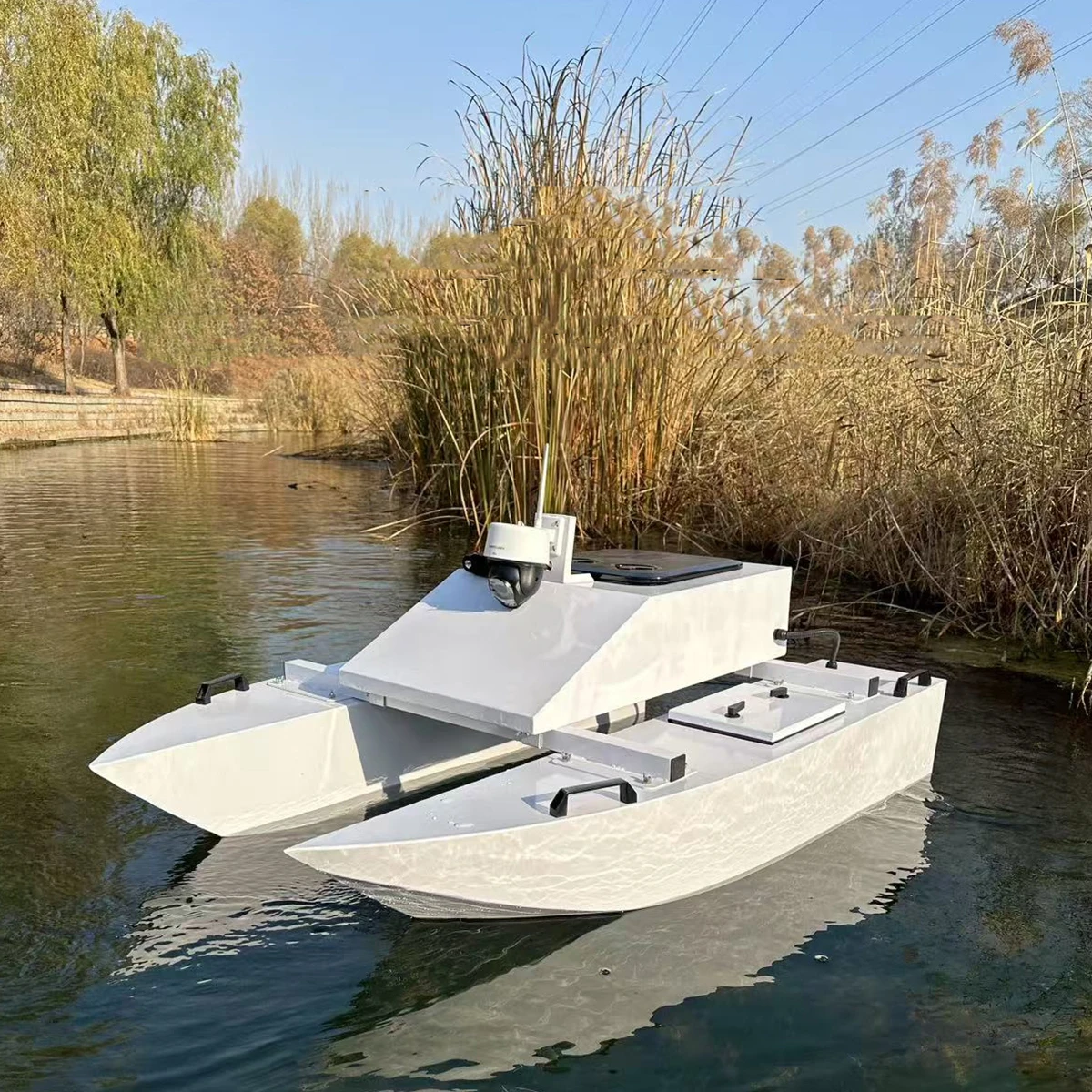 RC Boat 150cm Catamaran Unmanned Remote Control Boat Aluminum Alloy Unmanned Detection RC Boat Model Transportation Detection
RC Boat 150cm Catamaran Unmanned Remote Control Boat Aluminum Alloy Unmanned Detection RC Boat Model Transportation Detection