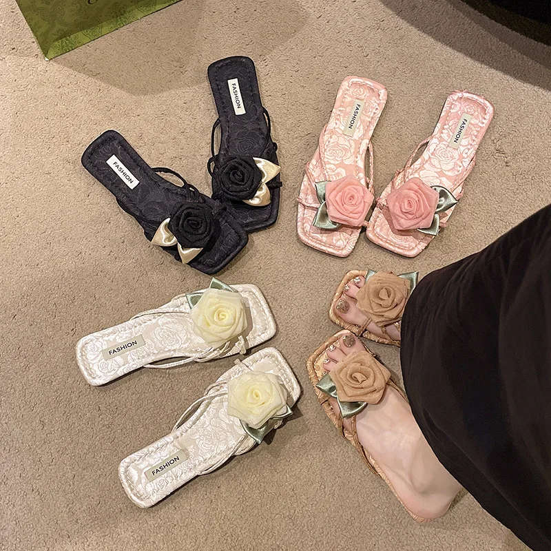 New Fairy Style Summer Outerwear Fashionable Flower Style With Skirt Flat Bottom Coolpad
New Fairy Style Summer Outerwear Fashionable Flower Style With Skirt Flat Bottom Coolpad
