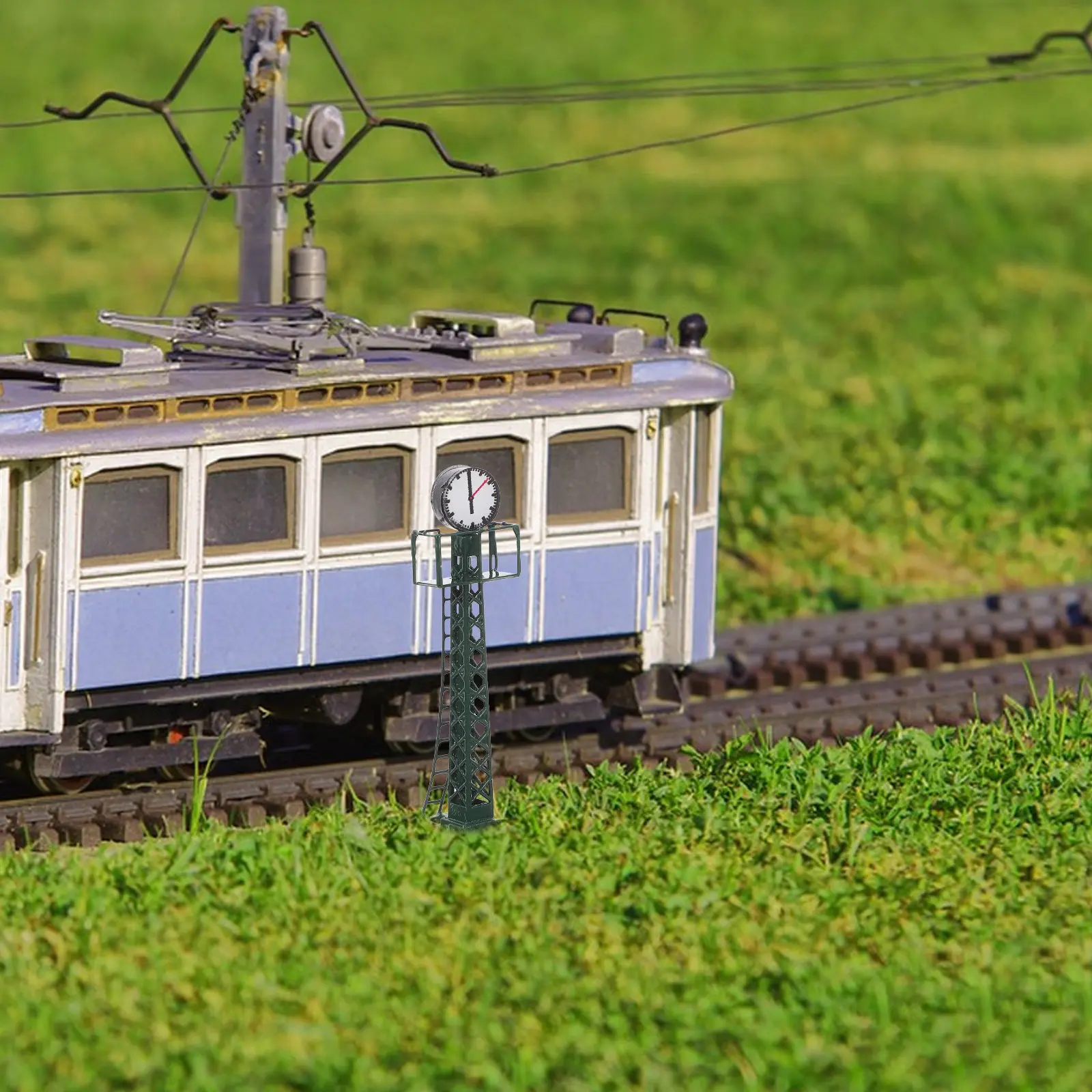 2Pcs Realistic Miniature Clock Street Lamp for Railway Train Layouts Building Diorama Sand Table Decor Vintage Landscape
2Pcs Realistic Miniature Clock Street Lamp for Railway Train Layouts Building Diorama Sand Table Decor Vintage Landscape