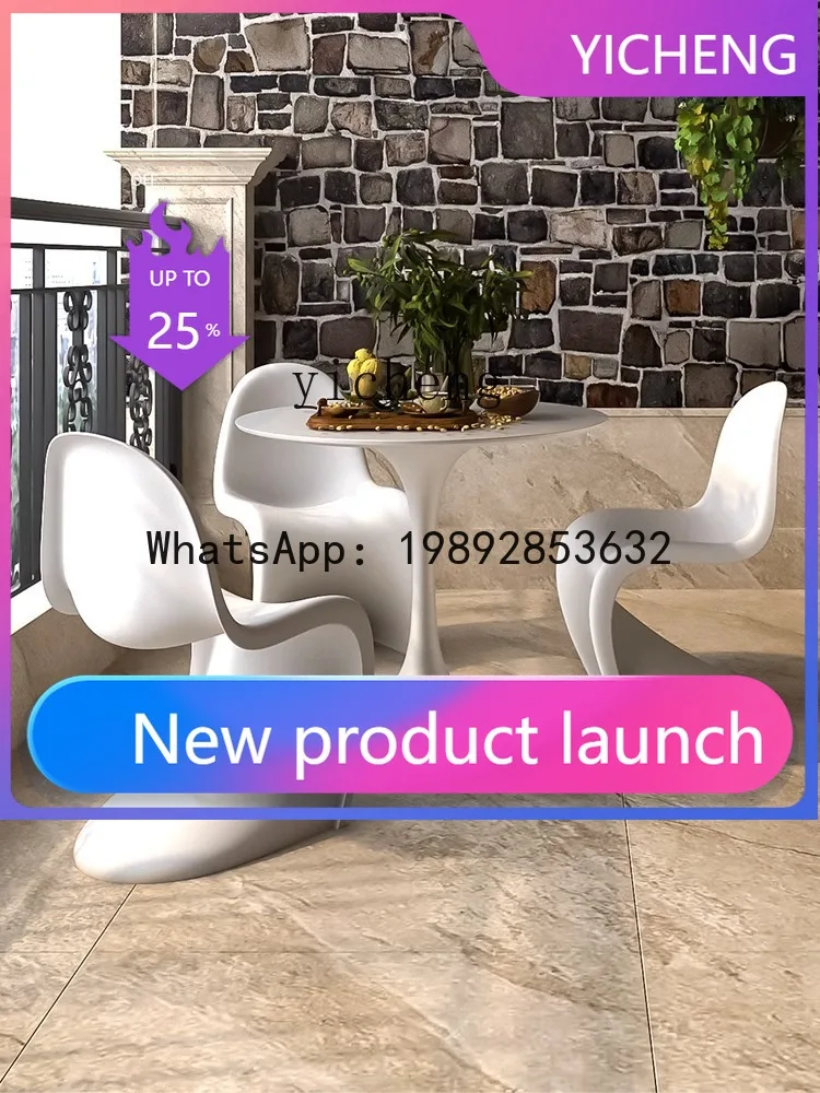 LYY Outdoor Dining Table and Chair Tulip Table Balcony Leisure Coffee Shop Milk Tea Shop Negotiation
LYY Outdoor Dining Table and Chair Tulip Table Balcony Leisure Coffee Shop Milk Tea Shop Negotiation