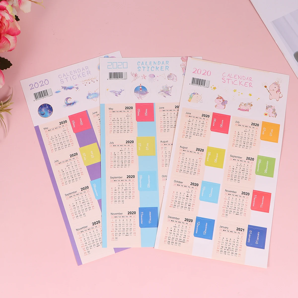 1 Set of 12 Sheets 2020-2021 Calendar Sticker Calendar Index Decals Notebook Index Label Sticker Diary Hand Account Classify Lab
1 Set of 12 Sheets 2020-2021 Calendar Sticker Calendar Index Decals Notebook Index Label Sticker Diary Hand Account Classify Lab