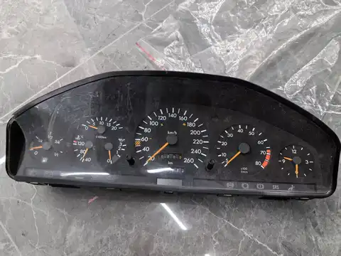 A set Gauge Face for Mercedes W140 Instrument Cluster Dashboard
