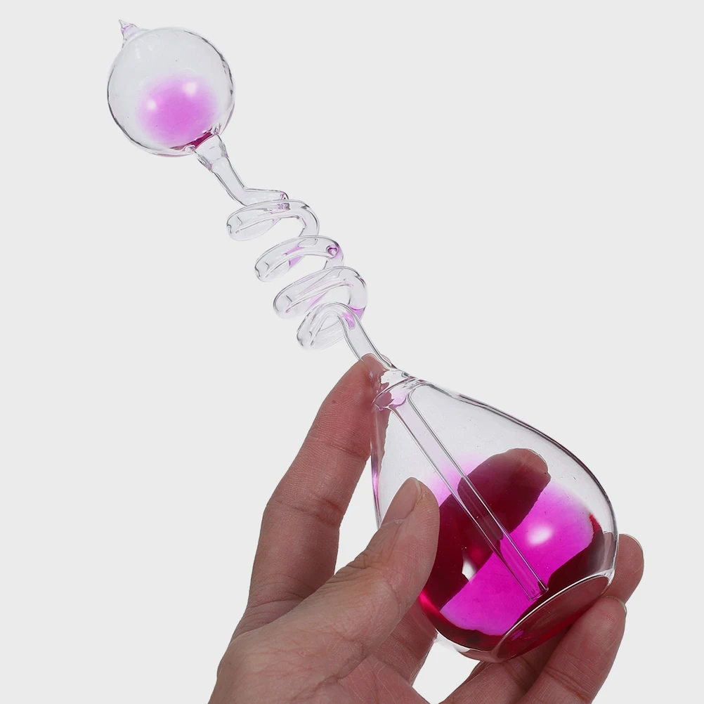 2pcs Temperature-sensitive Hourglass Decorations Exquisite Creative Spiral Hand Boiler Glass Timer Colored Liquid
2pcs Temperature-sensitive Hourglass Decorations Exquisite Creative Spiral Hand Boiler Glass Timer Colored Liquid