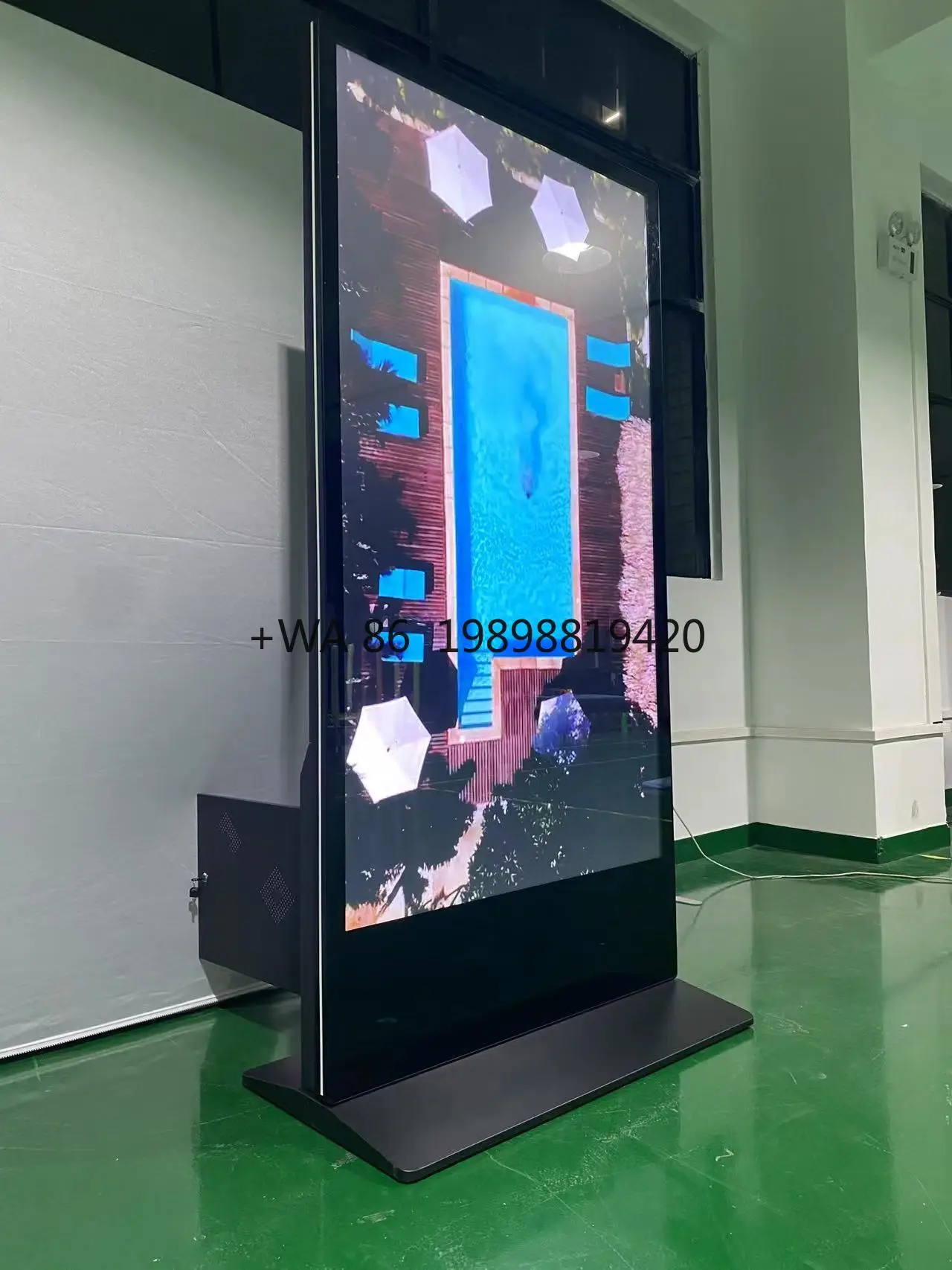 Супер большой цифровой экран 65 75, 86 дюймов, отдельно стоящий 4K 500, 700 нит, яркий сенсорный экран, ЖК-дисплей на заказ
Супер большой цифровой экран 65 75, 86 дюймов, отдельно стоящий 4K 500, 700 нит, яркий сенсорный экран, ЖК-дисплей на заказ