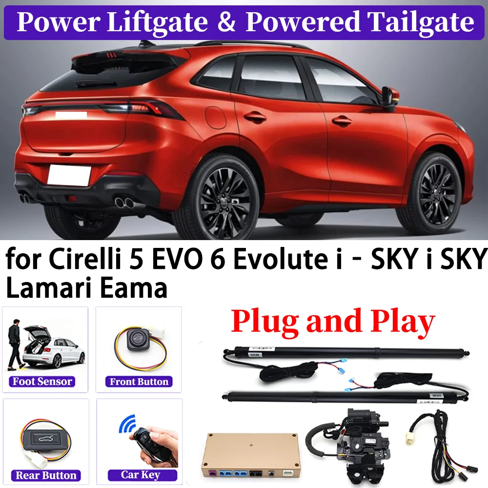 for Cirelli 5 EVO 6 Evolute i‑SKY i SKY Lamari Eama OEM Car Automatic Power Liftgate Kit Smart Auto Electric Tailgate System
for Cirelli 5 EVO 6 Evolute i‑SKY i SKY Lamari Eama OEM Car Automatic Power Liftgate Kit Smart Auto Electric Tailgate System