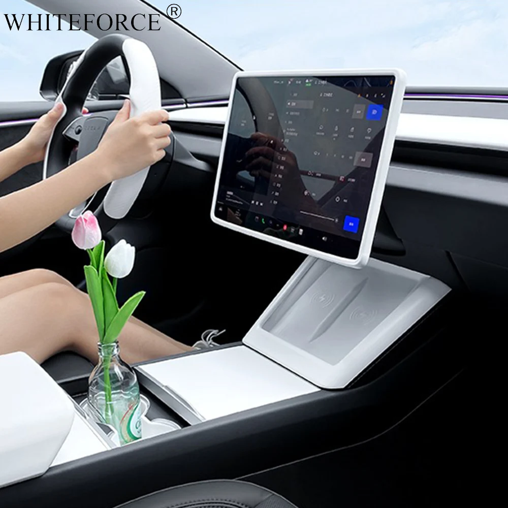 For Tesla Model 3 Highland 2024 Wireless Charging Frame Protector Wireless Charging Non-Slip Mat Center Console Panel Sticker
For Tesla Model 3 Highland 2024 Wireless Charging Frame Protector Wireless Charging Non-Slip Mat Center Console Panel Sticker