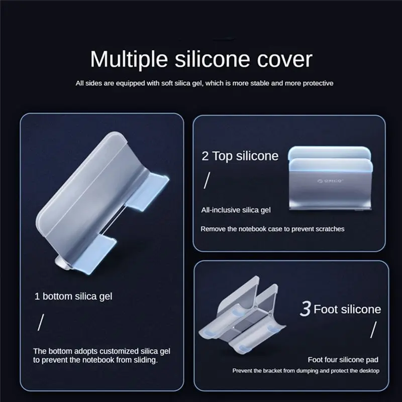 M85K Алюминиевая вертикальная подставка для ноутбука с фиксатором, настольная подставка для ноутбука, подставка для планшета для хранения, серебристый 2
M85K Алюминиевая вертикальная подставка для ноутбука с фиксатором, настольная подставка для ноутбука, подставка для планшета для хранения, серебристый 2