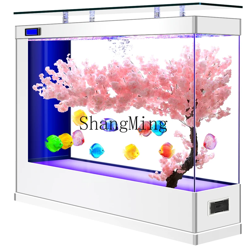 LXY small living room lazy self-circulation ecological partition screen goldfish tank
LXY small living room lazy self-circulation ecological partition screen goldfish tank