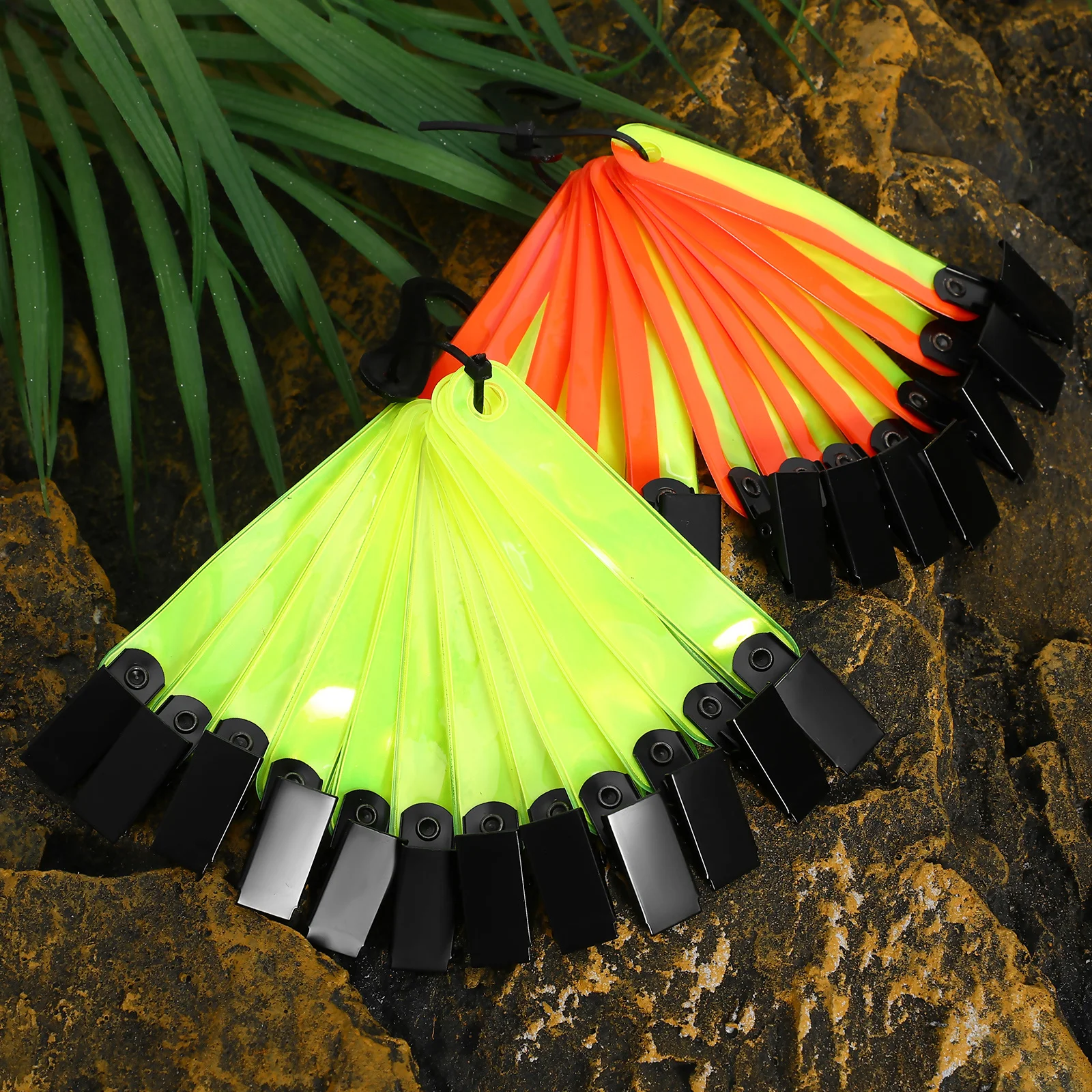 24Pcs Yellow Hunting Sign Reflective Clip Markers for Trail Running Ribbon Camping Safety Gear Outdoor Visibility Solutions
24Pcs Yellow Hunting Sign Reflective Clip Markers for Trail Running Ribbon Camping Safety Gear Outdoor Visibility Solutions