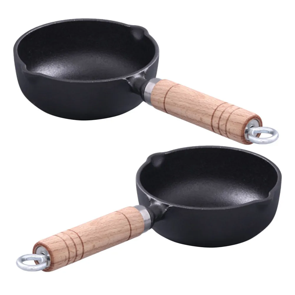 2Pcs Mini Cast Iron Skillet 13Cm Small Frying Pan Oil Heating Pan for Cooking Eggs Butter Chocolate Cheese Melting Egg Dumplings
2Pcs Mini Cast Iron Skillet 13Cm Small Frying Pan Oil Heating Pan for Cooking Eggs Butter Chocolate Cheese Melting Egg Dumplings
