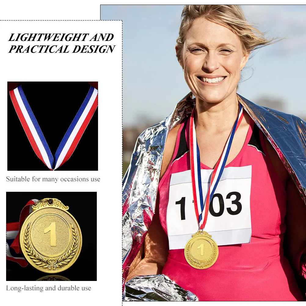 10pcs Number Medals For Awards School Sports Competitions Lightweight Gold Medal Soccer Medals Premium Durable Hanging
10pcs Number Medals For Awards School Sports Competitions Lightweight Gold Medal Soccer Medals Premium Durable Hanging