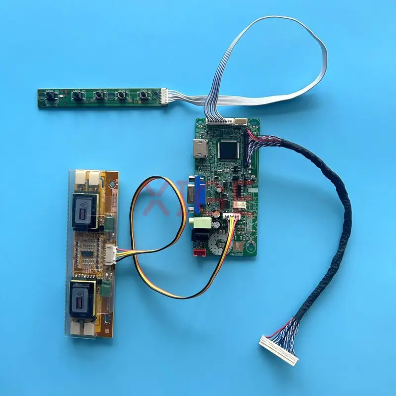 For LM250WF1 LM230WF1 LM230WF2 Matrix Controller Driver Card 4CCFL LCD Display HDMI-Compatible DIY Kit 1920*1080 VGA LVDS 30-Pin
For LM250WF1 LM230WF1 LM230WF2 Matrix Controller Driver Card 4CCFL LCD Display HDMI-Compatible DIY Kit 1920*1080 VGA LVDS 30-Pin
