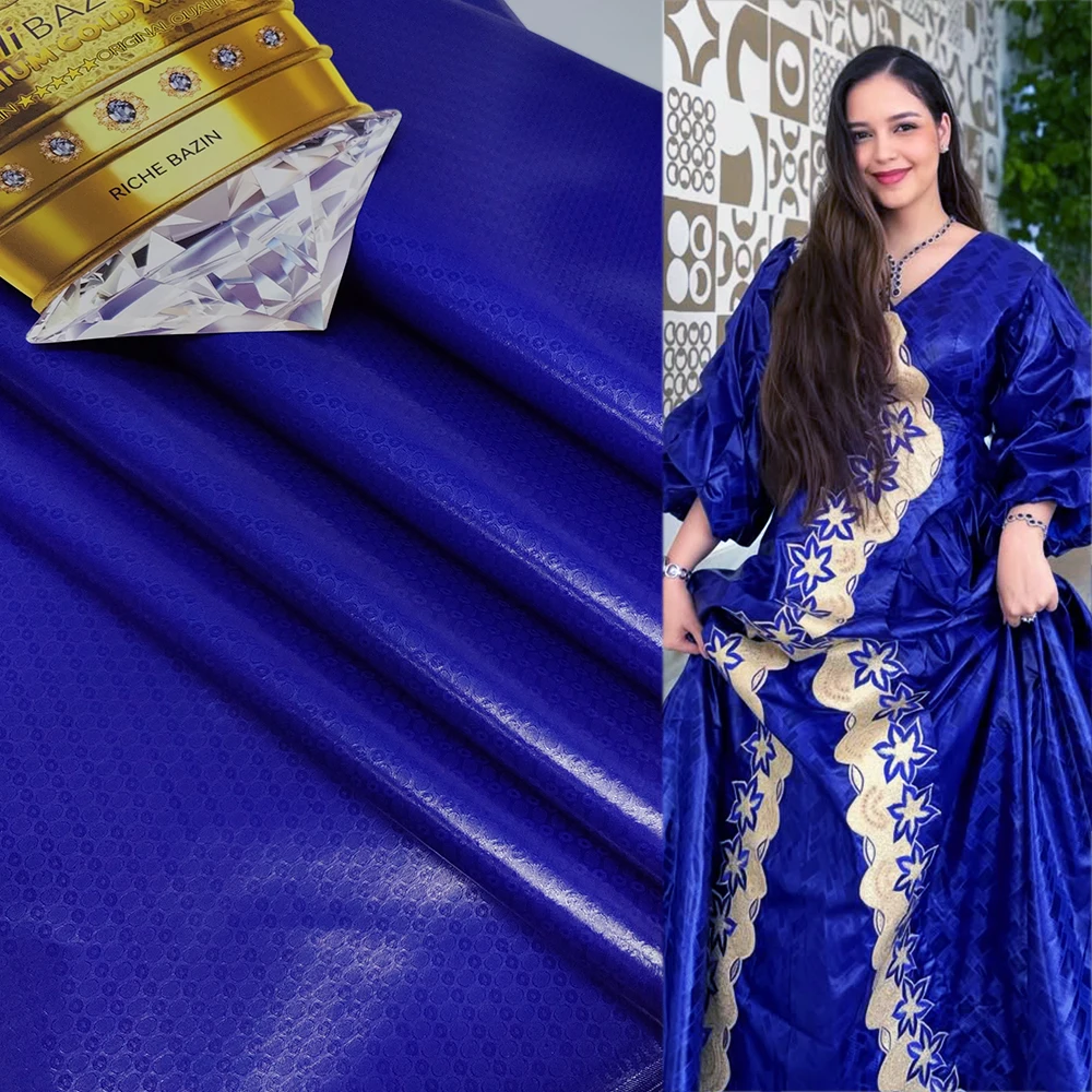5 Meters XXL 160cm High Quality Bazin Riche Lace Perfume for African Nigerian Noble Bridal Wedding Original Basin Material
5 Meters XXL 160cm High Quality Bazin Riche Lace Perfume for African Nigerian Noble Bridal Wedding Original Basin Material
