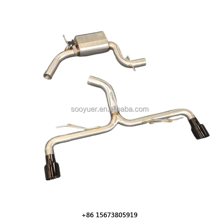 Catback Muffler for 6 GTI 1.4/2.0T Performance Car Stainless Steel OEM Valved Exhaust SystemCustomed
Catback Muffler for 6 GTI 1.4/2.0T Performance Car Stainless Steel OEM Valved Exhaust SystemCustomed