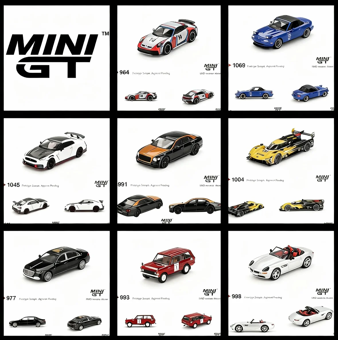 MINI GT 1:64 New Products Mercedes-Benz S680 Range Rover 1971 International Hillrally Winer Bentley Flying Spur Alloy Car Model
MINI GT 1:64 New Products Mercedes-Benz S680 Range Rover 1971 International Hillrally Winer Bentley Flying Spur Alloy Car Model