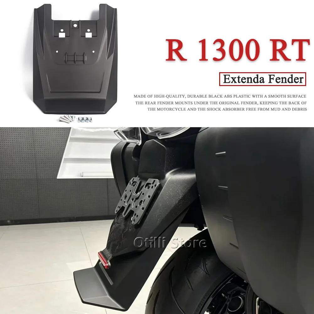 New Motorcycle Rear Mudguards Fender Extender Extension Black Accessories ABS For BMW R 1300 RT R1300RT R 1300RT 2025 2026
New Motorcycle Rear Mudguards Fender Extender Extension Black Accessories ABS For BMW R 1300 RT R1300RT R 1300RT 2025 2026