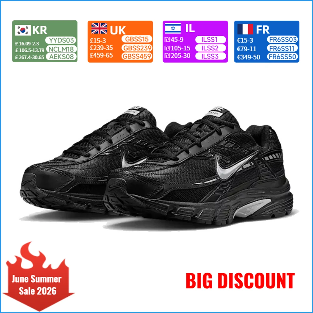 NIKE INITIATOR Men's Athletic Slip-Resistant Durable Classic Retro Casual Shoes Men's IB4595-001
NIKE INITIATOR Men's Athletic Slip-Resistant Durable Classic Retro Casual Shoes Men's IB4595-001