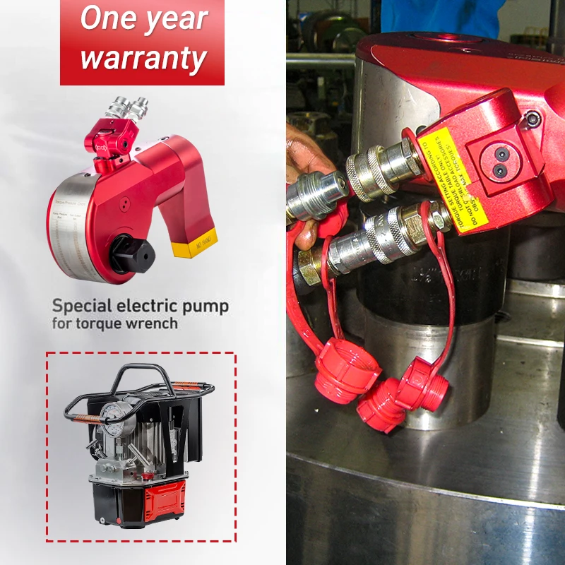 Rennes Hydraulic Torque Wrench S45 Heavy Square Drive Torque Wrench for Oil Rig Equipment Maintenance Wind Power Industry
Rennes Hydraulic Torque Wrench S45 Heavy Square Drive Torque Wrench for Oil Rig Equipment Maintenance Wind Power Industry