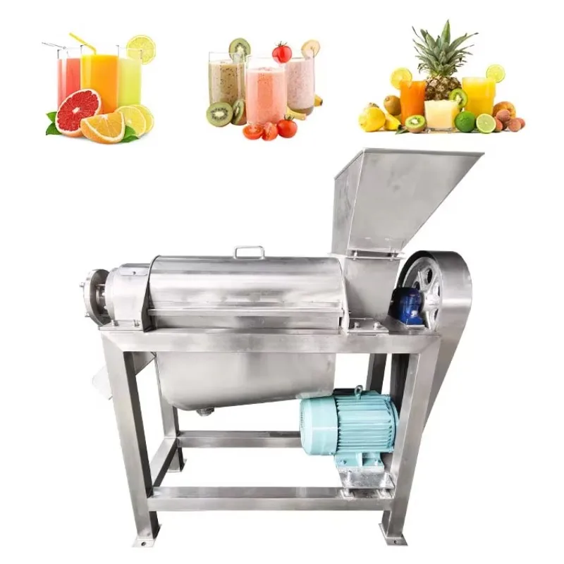 Commercial Large Ginger Orange Strawberry Spiral Juicer Stainless Steel Screw Extrusion Fruit and Vegetable Juicing Equipment
Commercial Large Ginger Orange Strawberry Spiral Juicer Stainless Steel Screw Extrusion Fruit and Vegetable Juicing Equipment